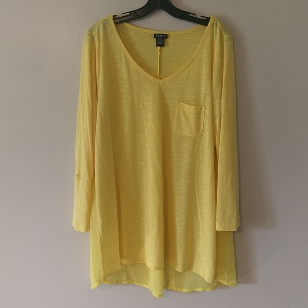Torrid Yellow Top